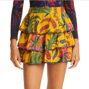 1 Farm Rio tiered skirt NWOT